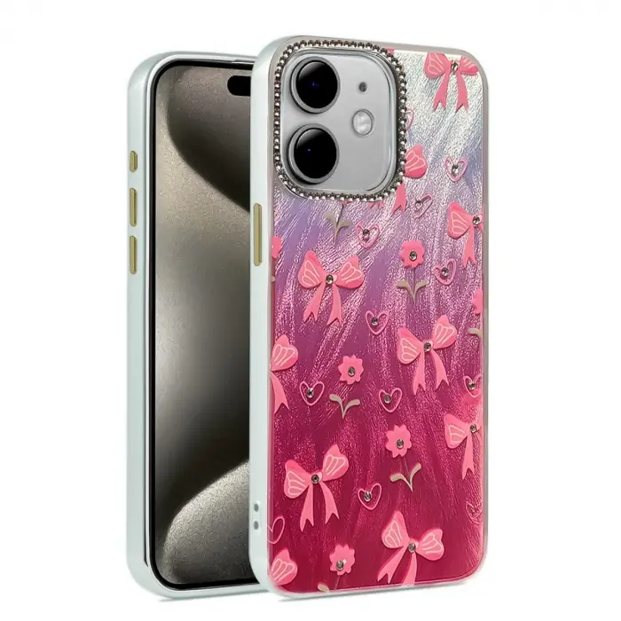 İphone 11 Kılıf Blade Aynalı Desenli Kapak - Desen 3