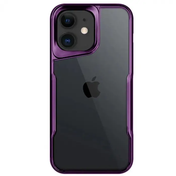 İphone 11 Kılıf Boyi Silikon Kapak - Derin Mor