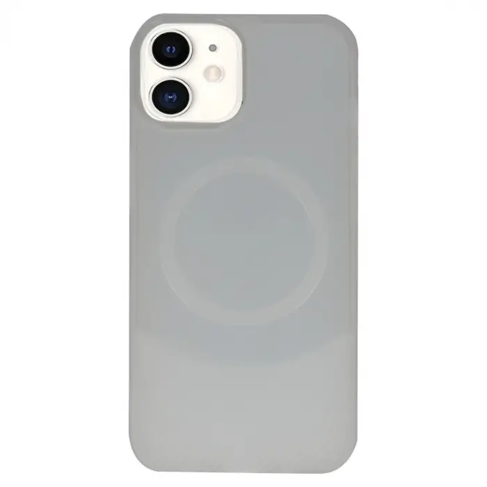İphone 11 Kılıf Maya Karbon Kapak - Gri