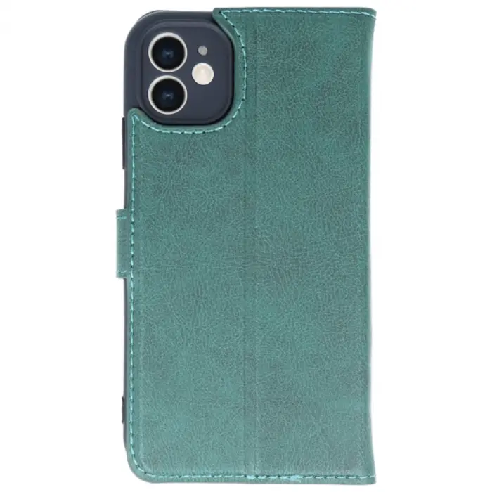 İphone 11 Kılıf Trend S Plus Kapaklı Kılıf - Yeşil