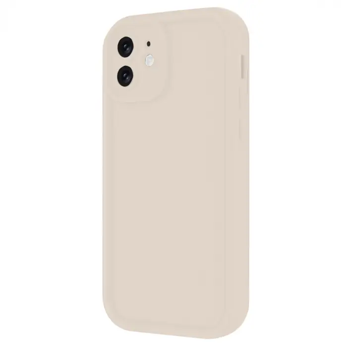 İphone 11 Kılıf Viera Silikon - Krem