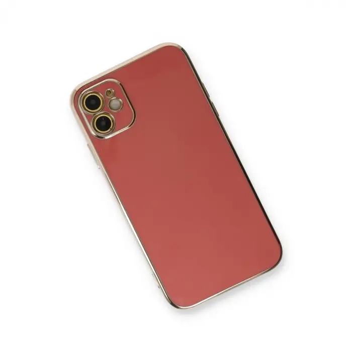 İphone 11 Kılıf Volet Silikon - Kırmızı