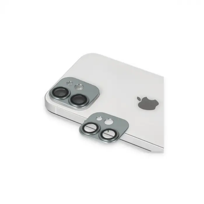 İphone 11 Pers Alüminyum Kamera Lens - Yeşil