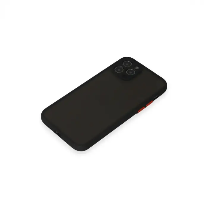 İphone 11 Pro Kılıf Montreal Silikon Kapak - Siyah