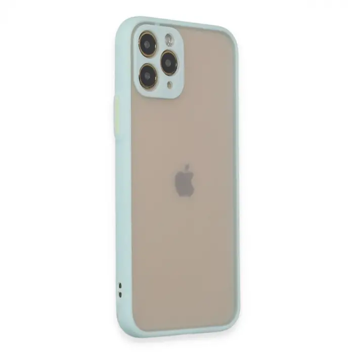 İphone 11 Pro Kılıf Montreal Silikon Kapak - Turkuaz