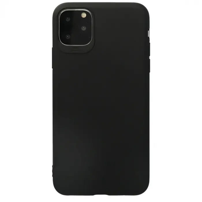 İphone 11 Pro Max Kılıf First Silikon - Siyah