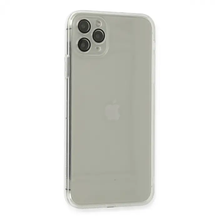 İphone 11 Pro Max Kılıf Fly Lens Silikon - Şeffaf