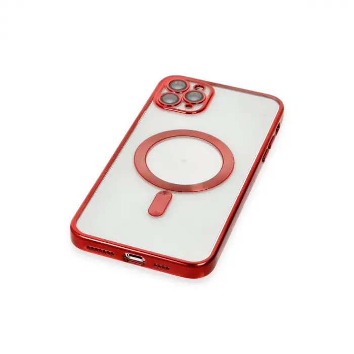 İphone 11 Pro Max Kılıf Kross Magneticsafe Kapak - Kırmızı