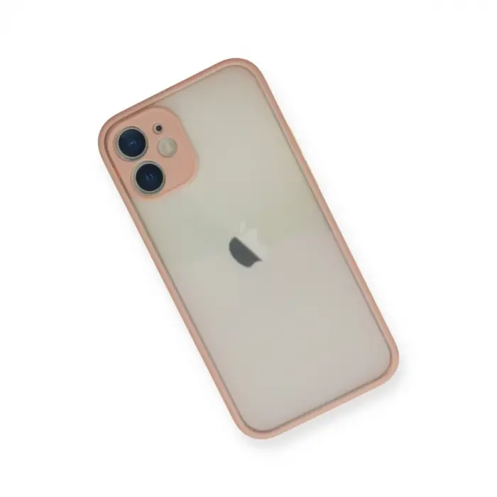 İphone 11 Pro Max Kılıf Montreal Silikon Kapak - Pembe