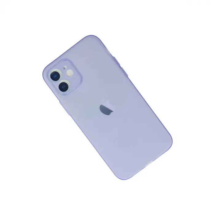 İphone 12 Kılıf Puma Silikon - Mor
