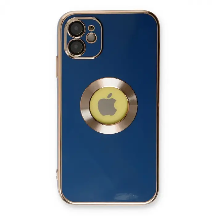 İphone 12 Kılıf Store Silikon - Mavi