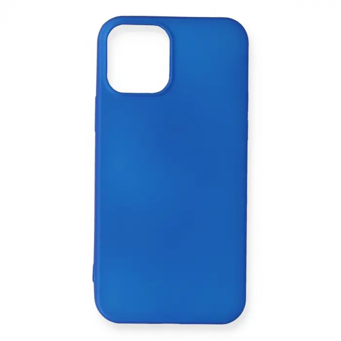 İphone 12 Mini Kılıf First Silikon - Mavi
