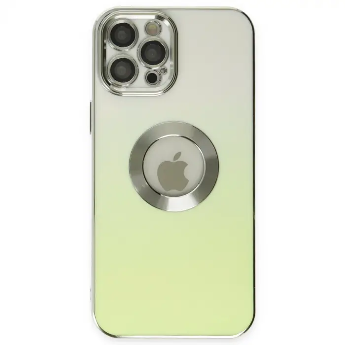 İphone 12 Pro Kılıf Best Silikon - Yeşil