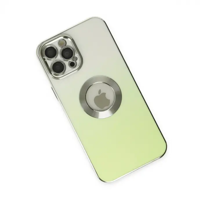 İphone 12 Pro Kılıf Best Silikon - Yeşil