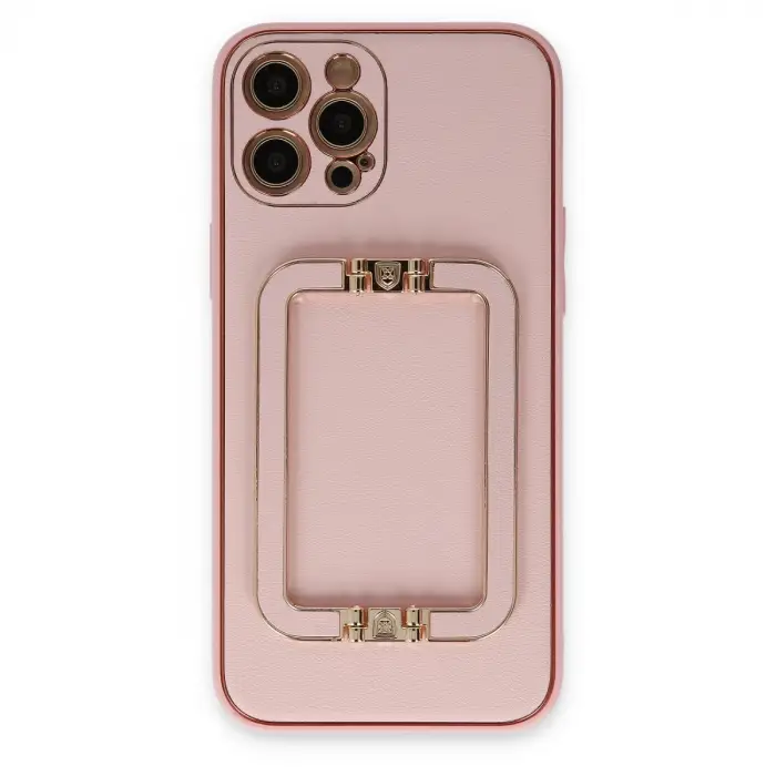 İphone 12 Pro Kılıf Coco Elit Kapak - Pembe