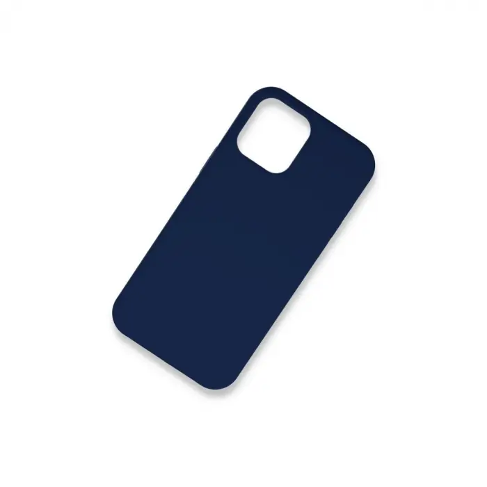 İphone 12 Pro Kılıf Lansman Legant Silikon - Lacivert