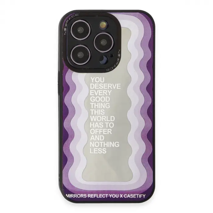 İphone 12 Pro Kılıf Mirror Desenli Kapak - Mirror - 5