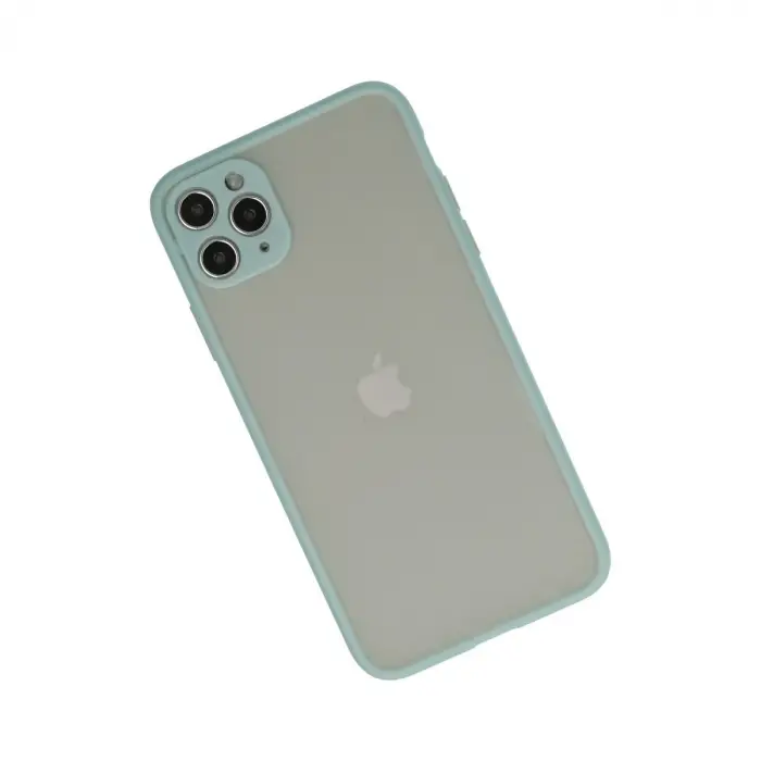 İphone 12 Pro Kılıf Montreal Silikon Kapak - Turkuaz