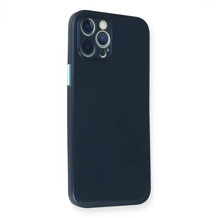 İphone 12 Pro Kılıf Pp Ultra İnce Kapak - Mavi