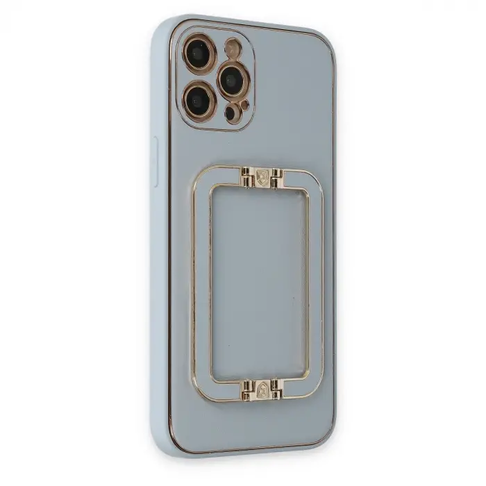 İphone 12 Pro Max Kılıf Coco Elit Kapak - Turkuaz