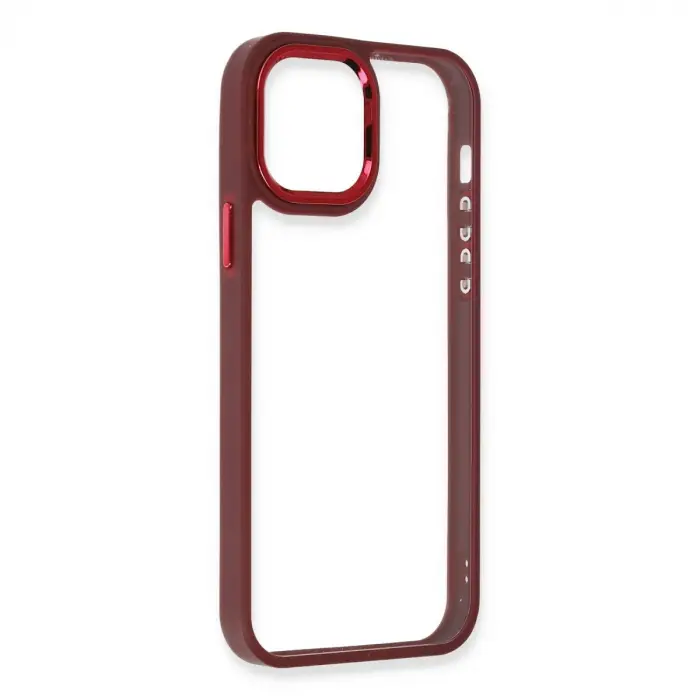 İphone 12 Pro Max Kılıf Dora Kapak - Kırmızı