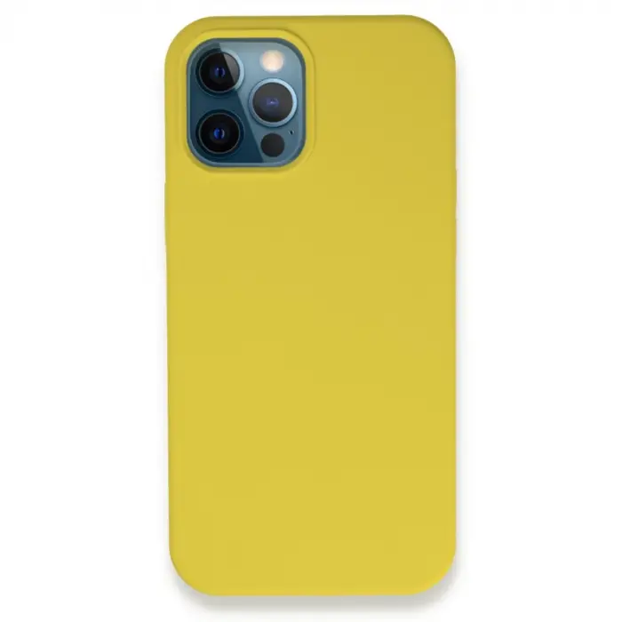 İphone 12 Pro Max Kılıf Lansman Legant Silikon - Bordo