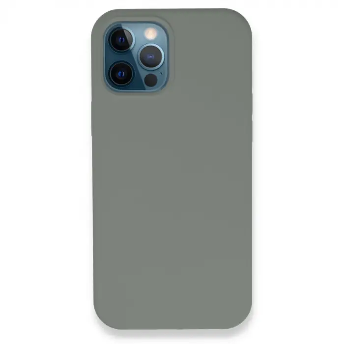 İphone 12 Pro Max Kılıf Lansman Legant Silikon - Fuşya