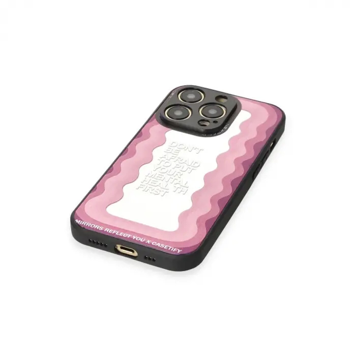 İphone 12 Pro Max Kılıf Mirror Desenli Kapak - Mirror - 11