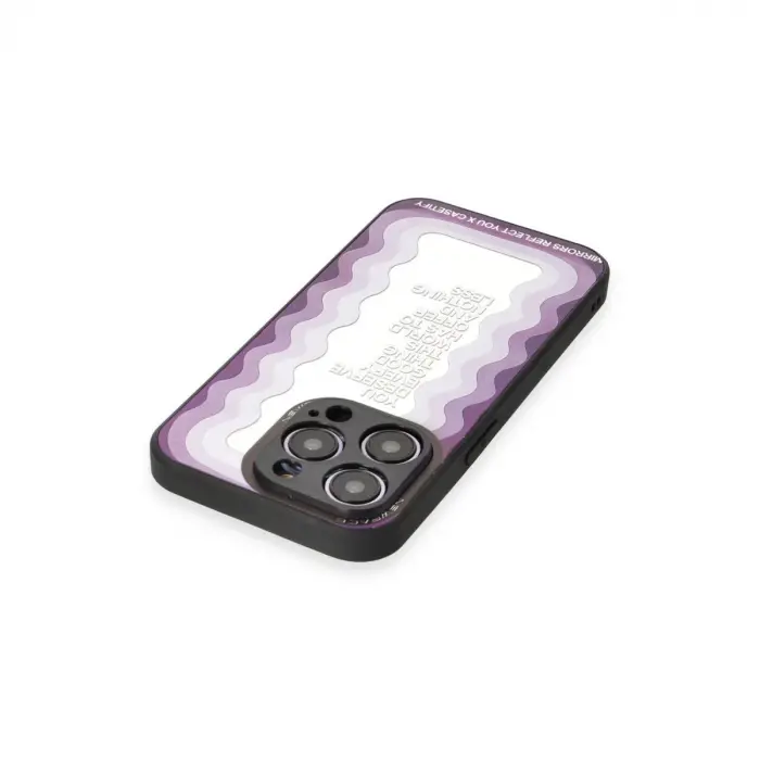 İphone 12 Pro Max Kılıf Mirror Desenli Kapak - Mirror - 5