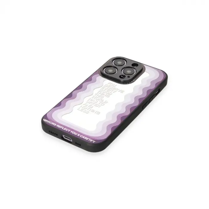 İphone 12 Pro Max Kılıf Mirror Desenli Kapak - Mirror - 5