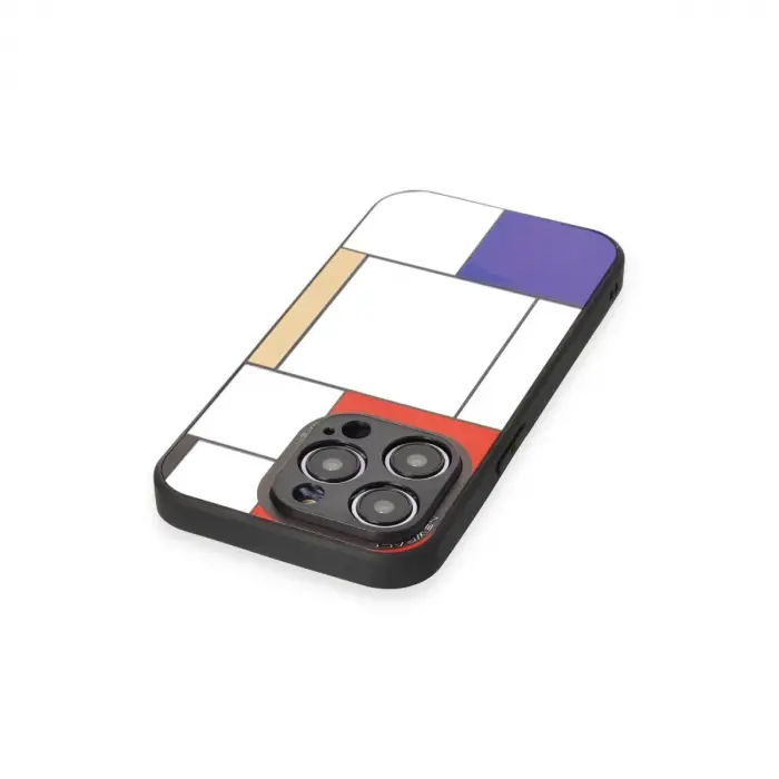 İphone 12 Pro Max Kılıf Mirror Desenli Kapak - Mirror - 9