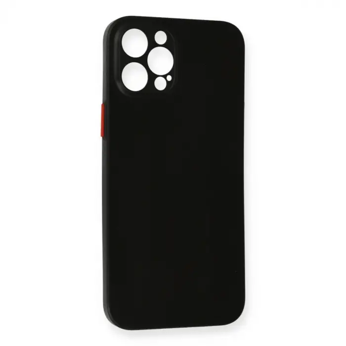 İphone 12 Pro Max Kılıf Pp Ultra İnce Kapak - Siyah