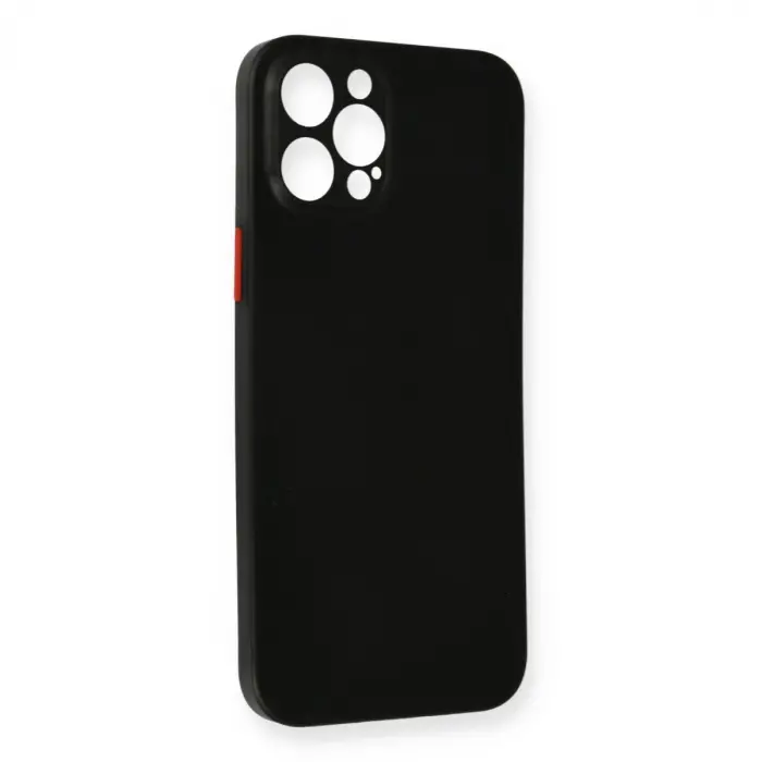 İphone 12 Pro Max Kılıf Pp Ultra İnce Kapak - Siyah