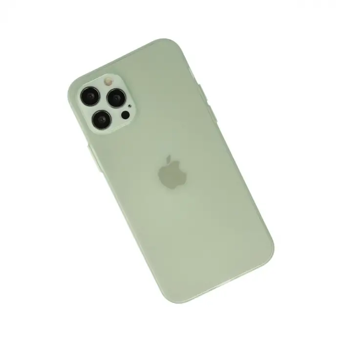 İphone 12 Pro Max Kılıf Puma Silikon - Açık Yeşil
