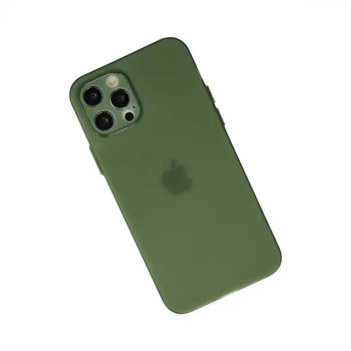 İphone 12 Pro Max Kılıf Puma Silikon - Yeşil