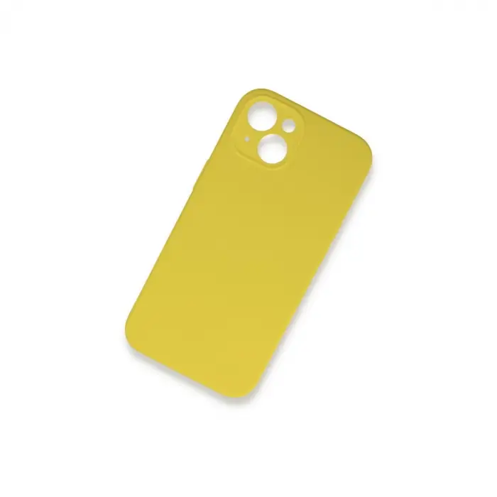 İphone 13 Mini Kılıf Lansman Legant Silikon - Sarı