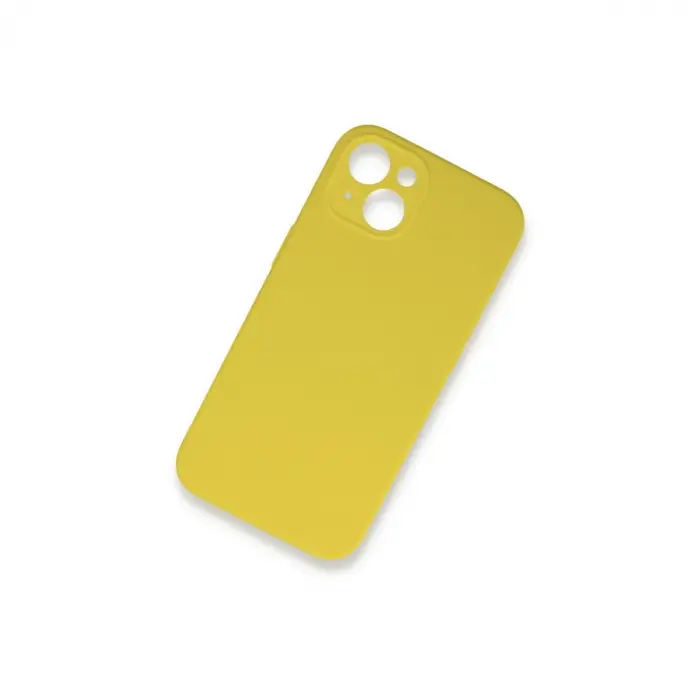 İphone 13 Mini Kılıf Lansman Legant Silikon - Sarı
