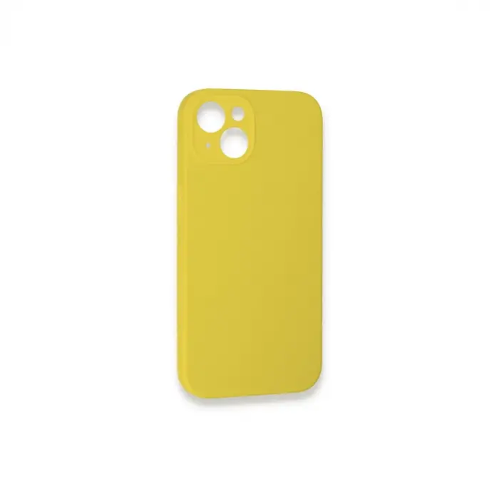 İphone 13 Mini Kılıf Lansman Legant Silikon - Sarı