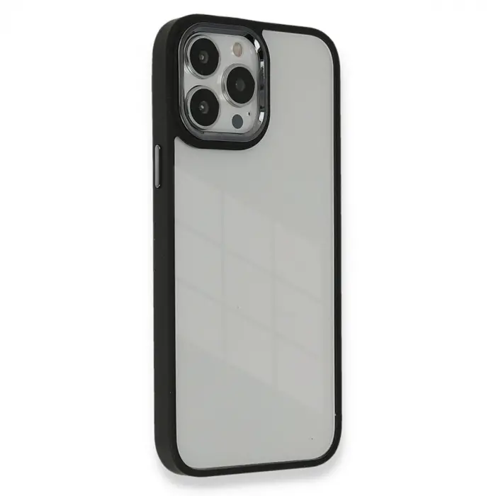 İphone 13 Pro Kılıf Dora Kapak - Siyah