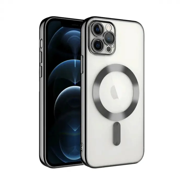 İphone 13 Pro Kılıf Kross Magneticsafe Kapak - Siyah