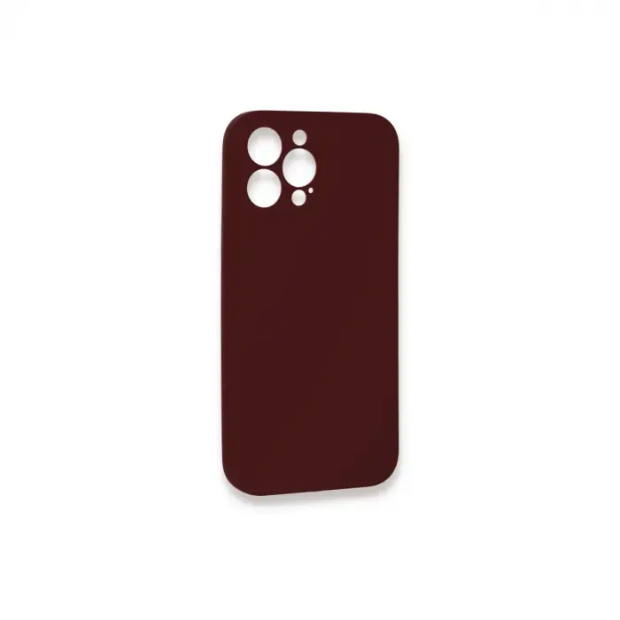 İphone 13 Pro Kılıf Lansman Legant Silikon - Bordo