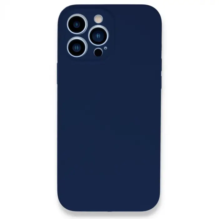 İphone 13 Pro Kılıf Lansman Legant Silikon - Lacivert