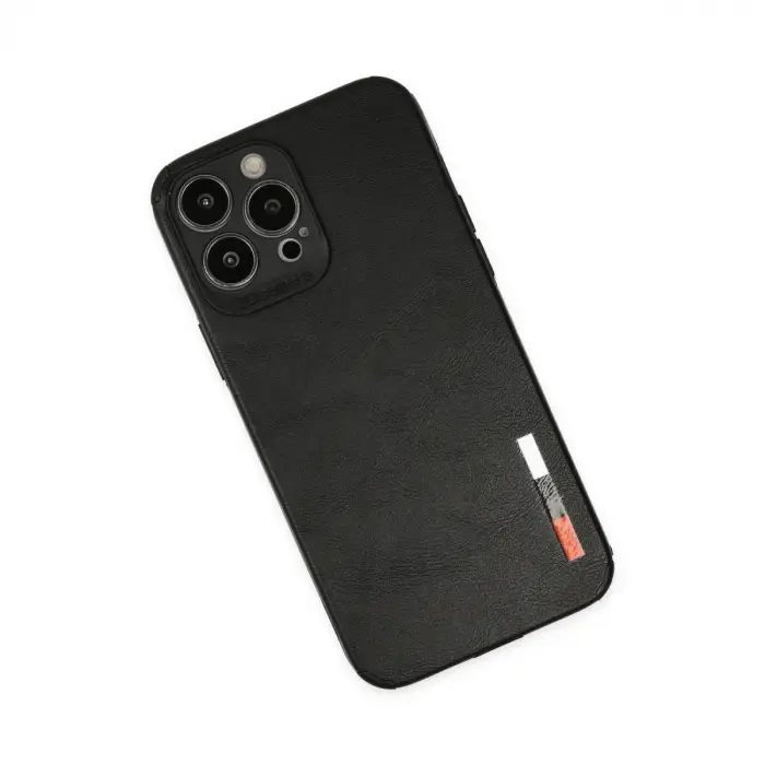 İphone 13 Pro Kılıf Loop Deri Silikon - Siyah