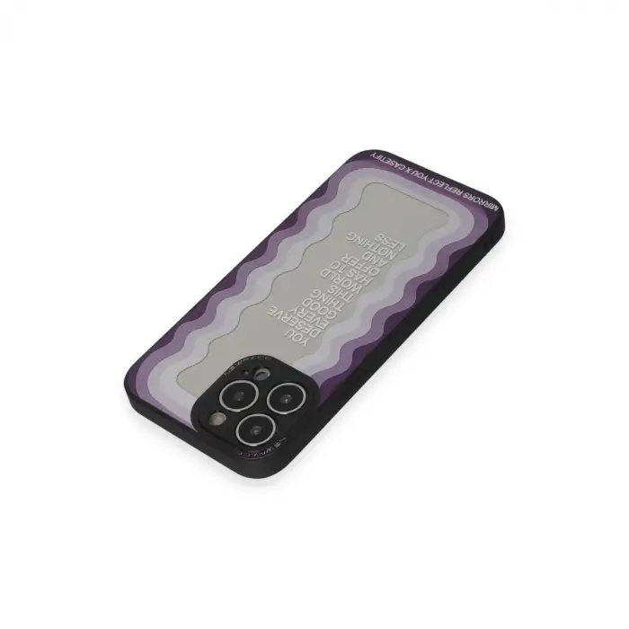 İphone 13 Pro Kılıf Mirror Desenli Kapak - Mirror - 5