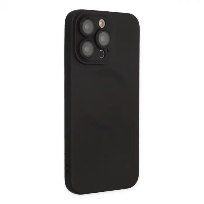İphone 13 Pro Kılıf Moshi Lens Magneticsafe Silikon - Siyah