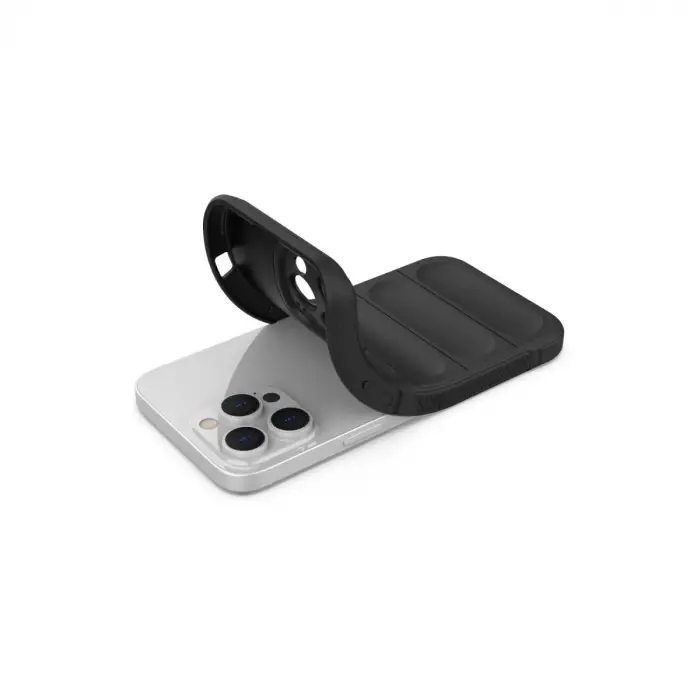 İphone 13 Pro Kılıf Optimum Silikon - Siyah