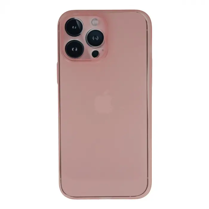 İphone 13 Pro Kılıf Pp Ultra İnce Kapak - Pembe