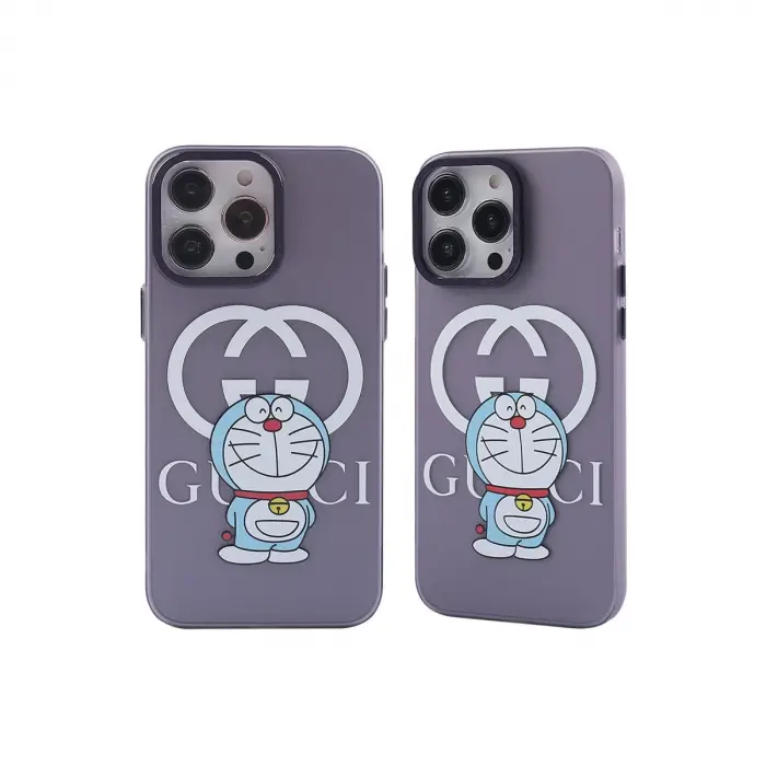 İphone 13 Pro Kılıf Prada Desenli Kapak - Prada Mor - 3