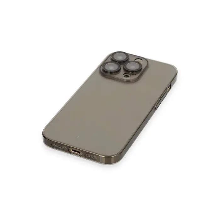 İphone 13 Pro Max Kılıf Armada Lensli Kapak - Siyah