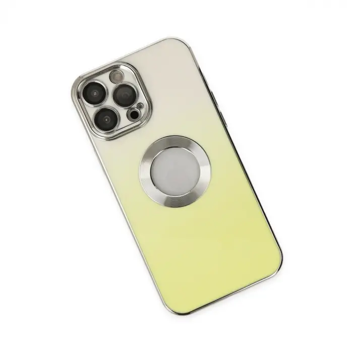 İphone 13 Pro Max Kılıf Best Silikon - Sarı